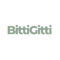 BittiGitti mobil uygulamasına ait, yeşil renkli kalın fontla yazılmış sade ve modern logo tasarımı.”